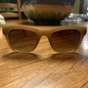 KNOCKAROUND *Seventy Nines* Wayfarer Sunglasses Rose Latte NWT